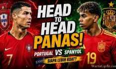 Head to Head Portugal vs Spanyol! Jadi Duel Panas Cristiano Ronaldo vs Yamal