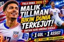 Malik Tillman Cetak Sejarah di Piala Dunia 2026, Profil Gelandang AS yang Kini Jadi Sorotan Dunia