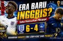 Bukayo Saka mencetak hattrick saat Inggris mengalahkan Prancis 6-4 dalam laga perebutan tempat ketiga Piala Dunia FIFA 2026 di Stadion Hard Rock, Miami.