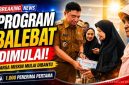 Bupati Garut Abdusy Syakur Amin saat meluncurkan Program Balebat Garut 2026 di Pendopo Garut, Selasa (30/06/2026), untuk membantu warga miskin yang belum tersentuh bantuan pemerintah.