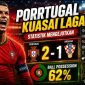 Pemain Portugal menguasai jalannya laga saat menghadapi Kroasia dalam duel Piala Dunia FIFA 2026.