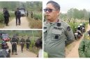 Operasi gabungan penertiban perambahan di kawasan konservasi Gunung Papandayan seluas 117 hektare di Kabupaten Garut