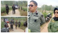 Operasi gabungan penertiban perambahan di kawasan konservasi Gunung Papandayan seluas 117 hektare di Kabupaten Garut