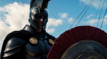 Matt Damon memerankan Odysseus dalam film The Odyssey garapan Christopher Nolan yang mengadaptasi epos klasik karya Homer. ( SC YT: Universal Pictures)