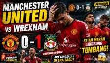 Manchester United kalah 0-1 dari Wrexham pada laga pramusim perdana era Michael Carrick.