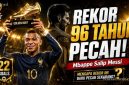 Kylian Mbappe mengangkat penghargaan Golden Boot setelah memastikan diri menjadi top skor Piala Dunia 2026 sekaligus memecahkan rekor sepanjang sejarah turnamen.