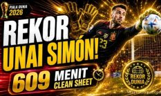 Unai Simón Pecahkan Rekor Clean Sheet Piala Dunia 2026, Ini Profil, Karier, dan Statistik Kiper Spanyol