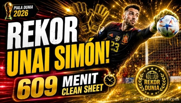 Unai Simón Pecahkan Rekor Clean Sheet Piala Dunia 2026, Ini Profil, Karier, dan Statistik Kiper Spanyol
