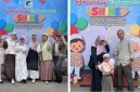 Orang tua mengantar anak pada hari pertama POSTER di Al Mashduqi Islamic School Garut melalui program Gerakan Ayah Mengantar Anak ke Sekolah
