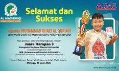 Santri Murid Al Mashduqi Islamic Primary School Garut, Raih Juara Nasional Mental Aritmetika IMA