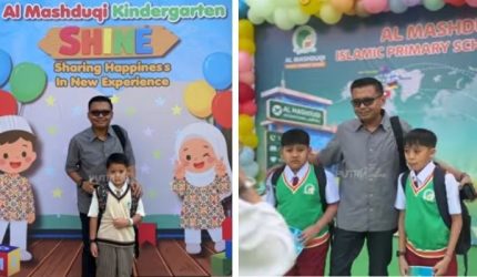 Putri Karlina Dukung GAMAS, Maula Akbar Antar Tiga Anak ke Al Mashduqi Islamic School Garut 2 al mashduqi 4