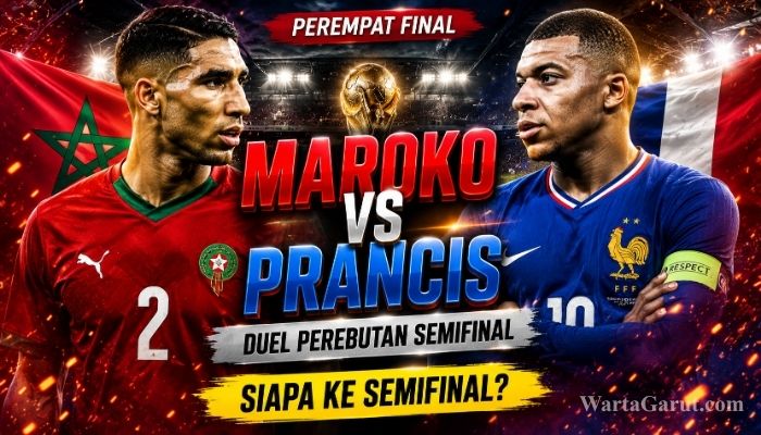 Statistik Maroko vs Prancis, Les Bleus Unggul tetapi Singa Atlas Tak Terkalahkan