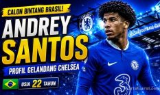Profil Andrey Santos, Gelandang Muda Brasil Andalan Chelsea