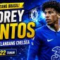 Andrey Santos saat membela Chelsea. Gelandang muda asal Brasil itu terus menunjukkan perkembangan sebagai salah satu prospek terbaik di lini tengah.