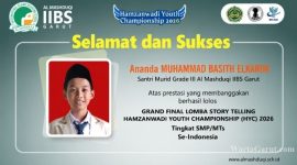 Santri Murid Al Mashduqi IIBS Garut Lolos Grand Final HYC 2026, Siap Bersaing di Tingkat Nasional