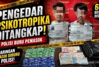 Polres Garut Bongkar Peredaran Psikotropika, Dua Pengedar Ditangkap dan Pemasok Diburu
