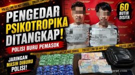 Polres Garut Bongkar Peredaran Psikotropika, Dua Pengedar Ditangkap dan Pemasok Diburu