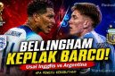 Valentin Barco dan Jude Bellingham terlibat insiden setelah laga Inggris vs Argentina di semifinal Piala Dunia 2026.