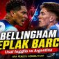 Valentin Barco dan Jude Bellingham terlibat insiden setelah laga Inggris vs Argentina di semifinal Piala Dunia 2026.