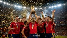 Selebrasi Timnas Spanyol setelah menjuarai Piala Dunia 2026 yang mengantarkan La Furia Roja ke puncak ranking FIFA.