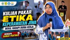 Kuliah Pakar Program Studi S1 Keperawatan IKKHG Garut menghadirkan Prof. Dr. Ariyanti Saleh membahas etika keperawatan dalam pelayanan kesehatan jiwa.
