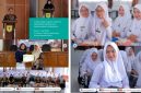 Rektor Institut Kesehatan Karsa Husada Garut, Dr. Iwan Wahyudi, bersama narasumber dan peserta Kuliah Pakar D3 Kebidanan bertema Metode SICRING (Spiritual Coherence Healing) untuk Praktik Kebidanan, Selasa (7/7/2026).