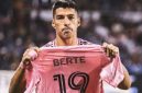 selebrasi Luis Suárez yang didedikasikan untuk Germán Berterame (foto : Instagram Inter Miami CF)