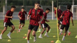 Timnas Indonesia mematangkan persiapan sebelum menghadapi Kamboja di Piala AFF 2026.
