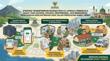 Strategi Transformasi BAZNAS Menuju Lembaga Pengelola Zakat Yang Modern, Amanah, Profesional, dan Berdampak, Mewujudkan Kesejahteraan Umat Dalam Mendukung Garut Hebat