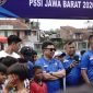 Bupati Garut Abdusy Syakur Amin menghadiri pembukaan Liga Jabar Istimewa U-12 Zona Priangan Timur di SOR RAA Adiwijaya Garut.