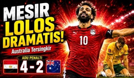 Australia vs Mesir Berakhir Dramatis, Mohamed Salah Bawa The Pharaohs Menang Adu Penalti 5 mesir vs australia
