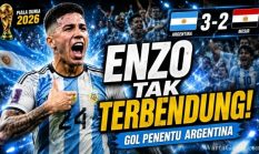 Enzo Fernández Cetak Gol Penting, Argentina Lolos ke Perempat Final Piala Dunia 2026
