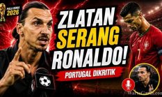 Zlatan Ibrahimovic Kritik Cristiano Ronaldo, Sebut Portugal Salah Andalkan Striker Veteran