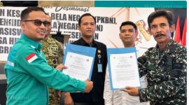 penandatanganan kerja sama penguatan Pendidikan Bela Negara.