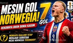 Profil Erling Haaland, Mesin Gol Norwegia yang Bersinar di Piala Dunia 2026