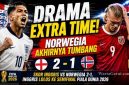 Jude Bellingham merayakan gol keduanya yang memastikan kemenangan Inggris atas Norwegia pada perempat final Piala Dunia 2026.