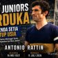 Foto legenda sepak bola Argentina Antonio Rattin semasa membela Boca Juniors dan Timnas Argentina