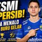 Luka Menalo diperkenalkan sebagai pemain baru Persib Bandung untuk memperkuat lini serang menghadapi musim 2026/2027