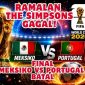 Meksiko vs Portugal Tinggal Mitos? The Simpsons Resmi Gagal Ramalkan Final Piala Dunia FIFA 2026