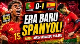 Portugal vs Spanyol, Generasi Emas Spanyol Singkirkan Cristiano Ronaldo