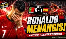 Skor Portugal vs Spanyol: Mimpi Terakhir Cristiano Ronaldo Hancur di Menit 90+1