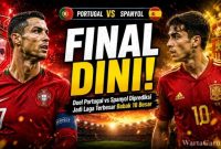 Duel Portugal vs Spanyol Diprediksi Jadi Laga Terbesar Babak 16 Besar