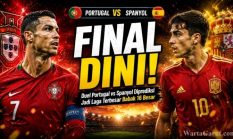 Duel Portugal vs Spanyol Diprediksi Jadi Laga Terbesar Babak 16 Besar