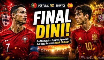 Duel Portugal vs Spanyol Diprediksi Jadi Laga Terbesar Babak 16 Besar 2 portugal vs spanyol