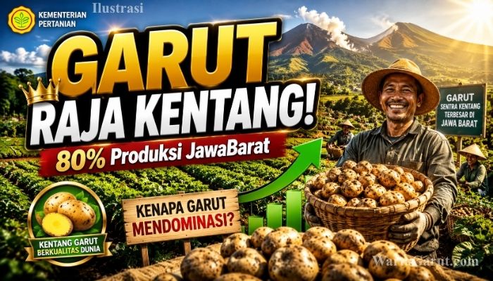 Garut Sumbang Hampir 80 Persen Kentang Jabar, Jadi Percontohan UPLAND