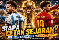 Argentina vs Spanyol Jadi Final Penentu Pergantian Generasi Sepak Bola Dunia