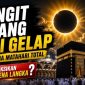 Ilustrasi Gerhana Matahari Total 2027 yang akan terlihat di Makkah, Arab Saudi, dengan durasi totalitas lebih dari lima menit.