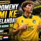 Ole Romeny mengenakan jersey Fortuna Sittard usai resmi bergabung dengan klub Eredivisie