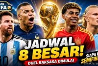 Jadwal 8 Besar Piala Dunia 2026 Resmi: Argentina vs Swiss, Spanyol vs Belgia, Cek Jam Tandingnya