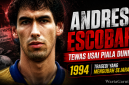 Andres Escobar: Tragedi Bek Kolombia yang Tewas Usai Gol Bunuh Diri di Piala Dunia 1994